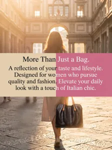 Women soft leather tote shoulder bag stylish daily casual handbag with contrast handles
