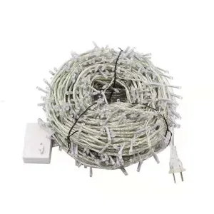 LED Lichterkette für Weihnachtsbaum Dekoration, warmweiße Lichter, 5m und 10m Länge.