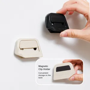 Taglierino magnetico portatile in ceramica per pacchi con ritorno automatico e design sicuro.