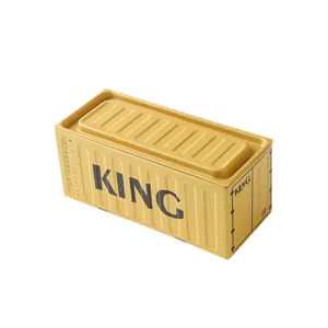 Mini Metall Container Aufbewahrungsbox und Miniature Schiffscontainer Modell für Dekoration.