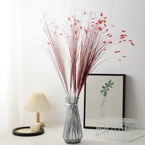 Artificial floral branches reed faux grass home wedding decor flower arrangement vase filler