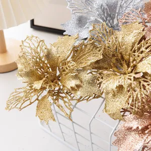 Glitter xristougenniatika louloudia texnita gia dentro stefani diakosmisi parti