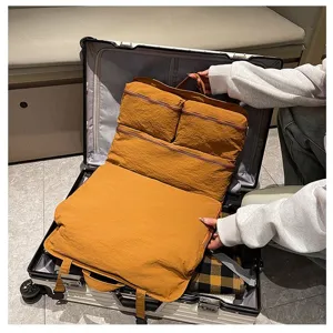 Tragbare Koffer-Organizer zum Aufhaengen, Packtaschen fuer Kleidung und Reise-Zubehoer.