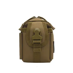 Marsupio Tattico in Tessuto Oxford Borsa Utilitaria Militare Escursionismo Sport Telefono Per Uomini