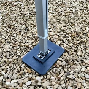 RV Awning Support Foot Pad Heavy Duty Stabilizer Base for Outdoor Camping Accessory Parts