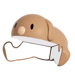 Protector de esquina de silicona perrito lindo seguridad bebé borde de mesa suave.