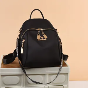 Slijtvaste Oxford-stof Schaal Rugzak Multifunctioneel Drie-Gebruik Dames Casual Reizen Schooltas