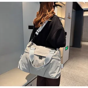 Μεγάλης χωρητικότητας casual τσάντα ταξιδιού, ελαφρύς χιαστί σάκος για καθημερινό γυμναστήριο.