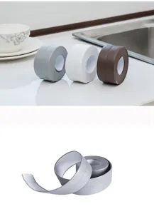 Waterproof sealing tape for kitchen sink and bathroom corner gap anti-mold adhesive strip.