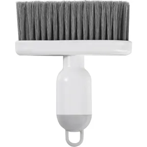 Cepillo de Limpieza de Ranuras de Teclado 2 en 1 Herramienta de Eliminación de Polvo de Escritorio Multifuncional Ranura de Ventana Doméstica Cepillo de Cerdas Suaves