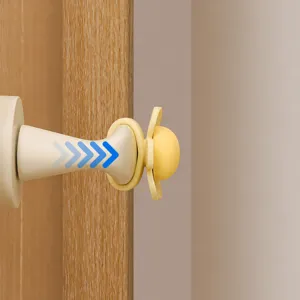 Silicone door stopper cute flower anti-collision bumper wall protector buffer guard
