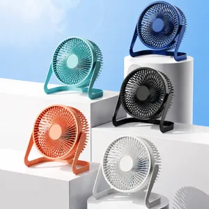 Mini ventilateur de bureau USB silencieux, ventilateur de table électrique portable bureau.