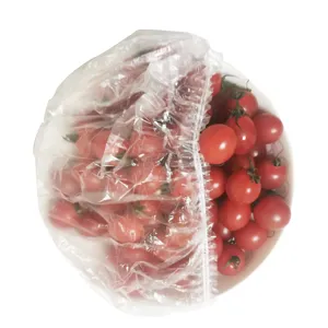 Couvercle de bol élastique en plastique PE jetable pour conserver les aliments frais