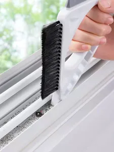 3-in-1 Fensterreinigungswerkzeug multifunktionale Fugenbuerste fuer den Hausgebrauch
