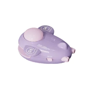 Mini USB rechargeable cartoon airplane sealing machine for plastic snack bags household use.