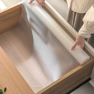 Rivestimento per Mensole in EVA Domestico Trasparente Impermeabile Resistente all'Olio Tappetino Antiscivolo per Cassetti Armadio