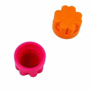 Creative Silicone Bottle Opener Portable Cute Floral Shape Jar Cap Remover Effortless Kitchen Gadget Drinkware Tool