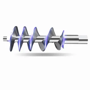 Lama di ricambio a spirale per tritatutto in acciaio per insaccatrice manuale