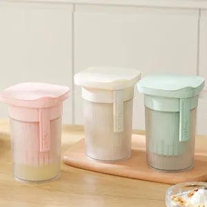 Fabricant de Yaourt Ménager Séparateur de Petit-Lait Type Presse Conteneur de Filtre à Yaourt en Plastique Avec Tamis Fin Ustensile de Cuisine