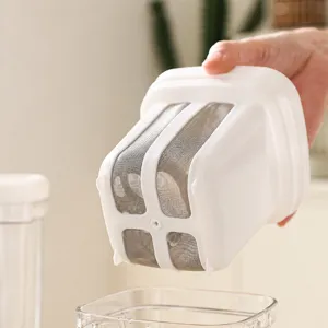 Passoire à yaourt multifonctionnelle en acier inoxydable pour yaourt fait maison.