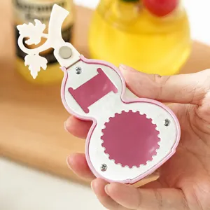 Multifunktionaler magnetischer Flaschenöffner Kürbis Form Kühlschrankmagnet Bier