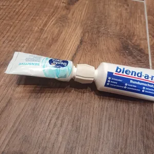 3d printed toothpaste dispenser connector travel refill tool adapter for easy tube transfer