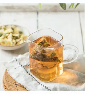 Hitzebeständige Klarglas Tee Gerechtigkeitskanne Teeteiler Kung Fu Tee Set Zubehör Tasse
