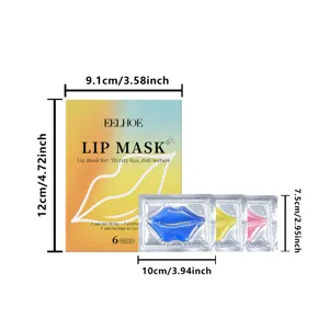 EELHOE moisturizing lip mask patches, deep nourishing for soft lips and dry repair care.