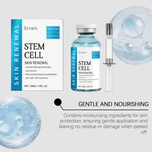 Zyvarn stammzellen hauterneuerung pflege serum 35ml anti-aging feuchtigkeitsgesicht ampulle