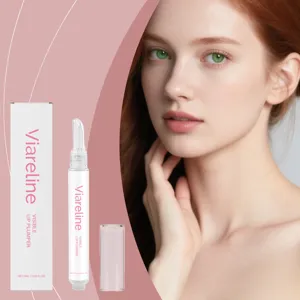 Ενυδατικός ορός χειλιών VIARELINE 3ml για όγκο, απαλή περιποίηση για ξηρά χείλη.