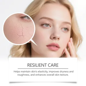 Mascarilla facial peel-off de colágeno detalle, cuidado hidratante y nutritivo para piel.