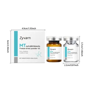 Completo Kit Cura della Pelle Polvere Liofilizzata Zyvarn MT con Dimensioni Dettagliate