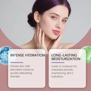 Rose hydrating facial essential oil for daily gentle skincare, moisturizing and smoothing dry skin.