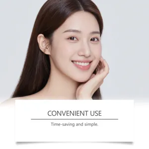 HOYGI facial cleansing mud mask details, refreshing, hydrating and gentle skincare.