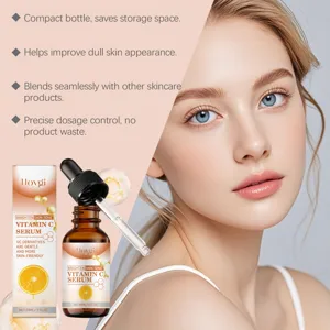 HOYGI Siero Viso Vitamina C Illuminante Idratante Cura della Pelle Vista Dettagliata