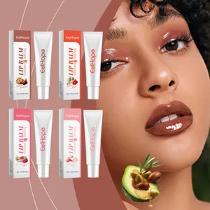 Hydrating lip balm set with moisturizing crystal glaze finish, long-lasting nourish care.