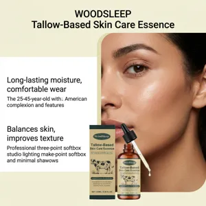 Essenza per la cura del viso WoodSleep 100ml per idratazione profonda e texture liscia.