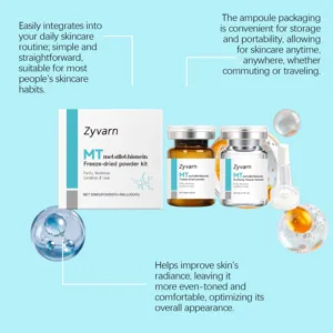 Zyvarn Kit Polvere Liofilizzata MT Metallotionina per cura del viso, idratante e lenitiva pelle