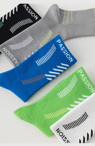 Herren Basketball Sportsocken Mitteltrohr rutschfest atmungsaktiv Lauf Socken Detail