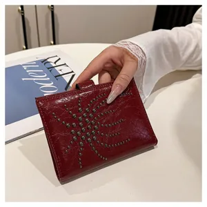 Damen Leder Reisepasshülle Geldbörse mit Kartenfächern und Dokumenten-Organizer Etui.