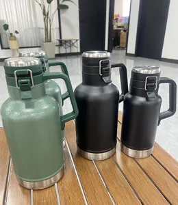 1900ml μονωμένο μπουκάλι νερού ανοξείδωτο 304 κούπα μπύρας μεγάλη χωρητικότητα