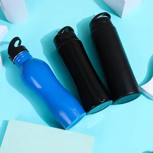 Bottiglia d'acqua sportiva portatile isolata sottovuoto per viaggi all'aperto set