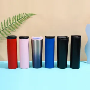 Stainless steel vacuum insulated coffee tumbler set travel water cup in assorted colors