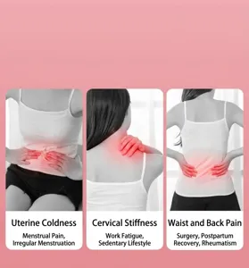 Plush hot water bag for warm compress, effective pain relief for neck, waist and abdomen use.
