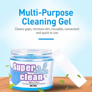 Car Interior Cleaning Gel Dust Removal Slime Cleaning Putty For Air Vent Keyboard Automotive Detail Cleaning Tool