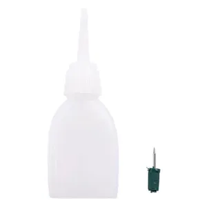Colle cyanoacrylate universelle avec bouchon aiguille pour réparation rapide chaussures bureau.