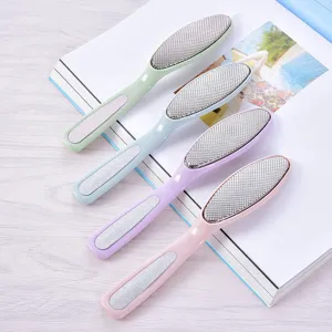 Stainless Steel Foot File Callus Remover Double Sided Pedicure Rasp For Dead Skin Foot Care Tool