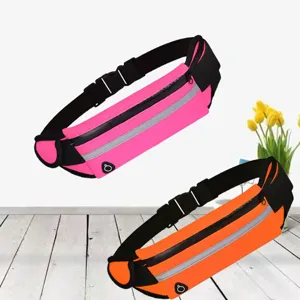 Wasserdichte Laufgürteltasche Sport Fitness Gürtel Handytasche mit Reflexstreifen für Outdoor.