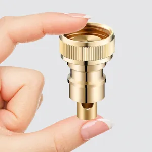 Washing machine water stop connector brass tap adapter anti-drop faucet quick joint tool