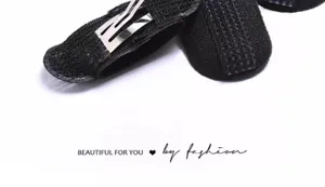 Black hair volume bump up clip root fluffy hair pad hair accessory for women styling daily use.